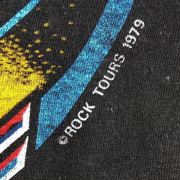 Styx 1979 The Grand Decathlon North American Tour tshirt 70s 1970s vintage - Picture 5 of 5